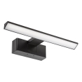 Rabalux - LED-spiegelverlichting voor badkamer, 6W, 230V, IP44, 30 cm, zwart
