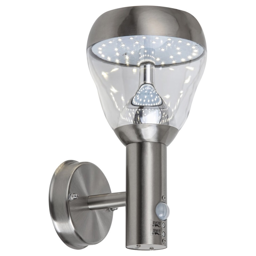 Rabalux - LED Wand Lamp voor Buiten met Sensor LED / 8,5W / 230V IP44
