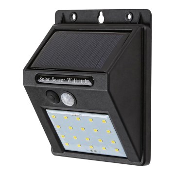 Rabalux - LED-wandlamp op zonne-energie met sensor, IP44, 1200 mAh