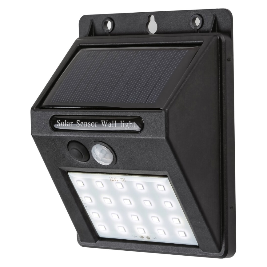 Rabalux - LED-wandlamp op zonne-energie met sensor, IP44, 1200 mAh