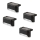 Rabalux - Lot de 4 appliques murales solaires LED avec capteur crépusculaire LED/0,06W/1,2V 300 mAh IP44