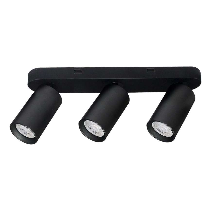 Rabalux - Plafondspot 3xGU10/7W/230V zwart