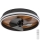 Rabalux - Plafonnier à intensité variable avec ventilateur LED/30W/230V 3000-6500K + télécommande