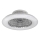 Rabalux - Plafonnier à intensité variable avec ventilateur LED/30W/230V + télécommande 3000-6500K