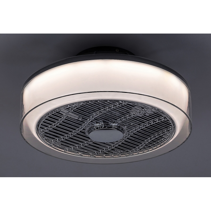 Rabalux - Plafonnier LED à intensité variable avec ventilateur LED/30W/230V + télécommande