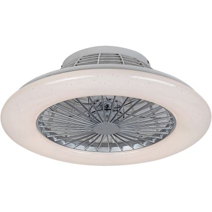 Rabalux - Plafonnier à intensité variable avec ventilateur LED/30W/230V + télécommande 3000-6500K