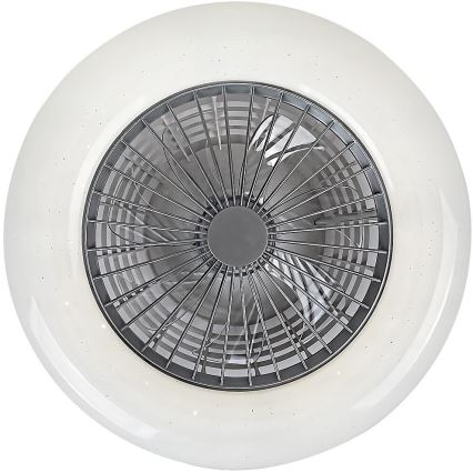 Rabalux - Plafonnier à intensité variable avec ventilateur LED/30W/230V + télécommande 3000-6500K