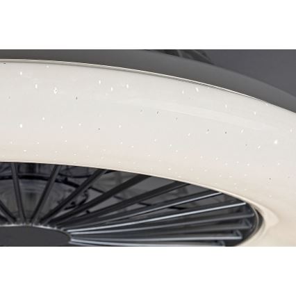 Rabalux - Plafonnier à intensité variable avec ventilateur LED/30W/230V + télécommande 3000-6500K