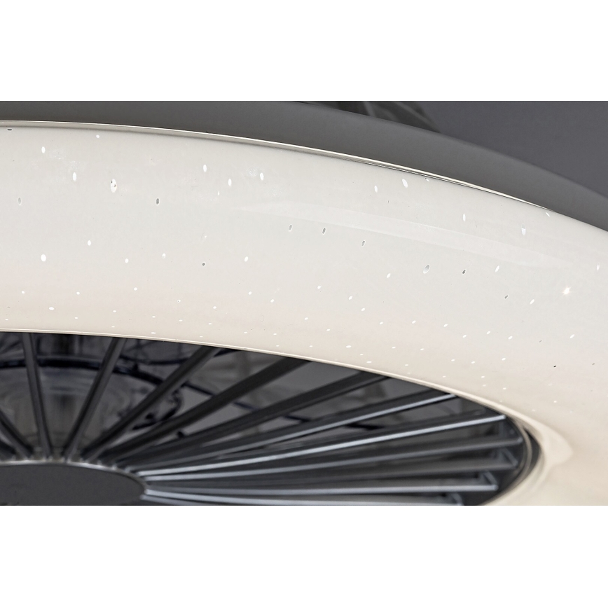 Rabalux - Plafonnier à intensité variable avec ventilateur LED/30W/230V + télécommande 3000-6500K