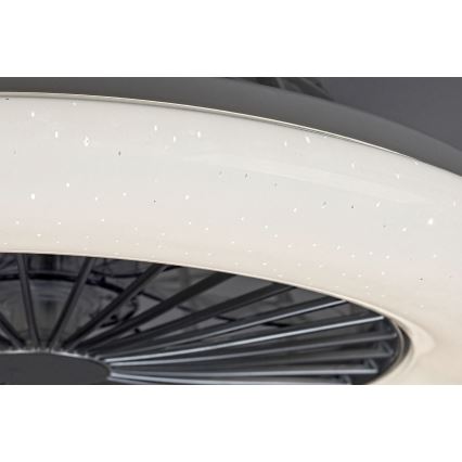 Rabalux - Plafonnier à intensité variable avec ventilateur LED/30W/230V + télécommande 3000-6500K