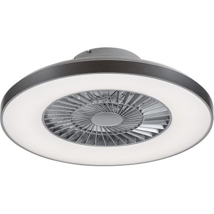 Rabalux - Plafonnier à intensité variable avec ventilateur LED/40W/230V + télécommande 3000-6500K