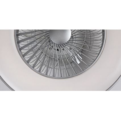 Rabalux - Plafonnier à intensité variable avec ventilateur LED/40W/230V 3000-6500K + télécommande