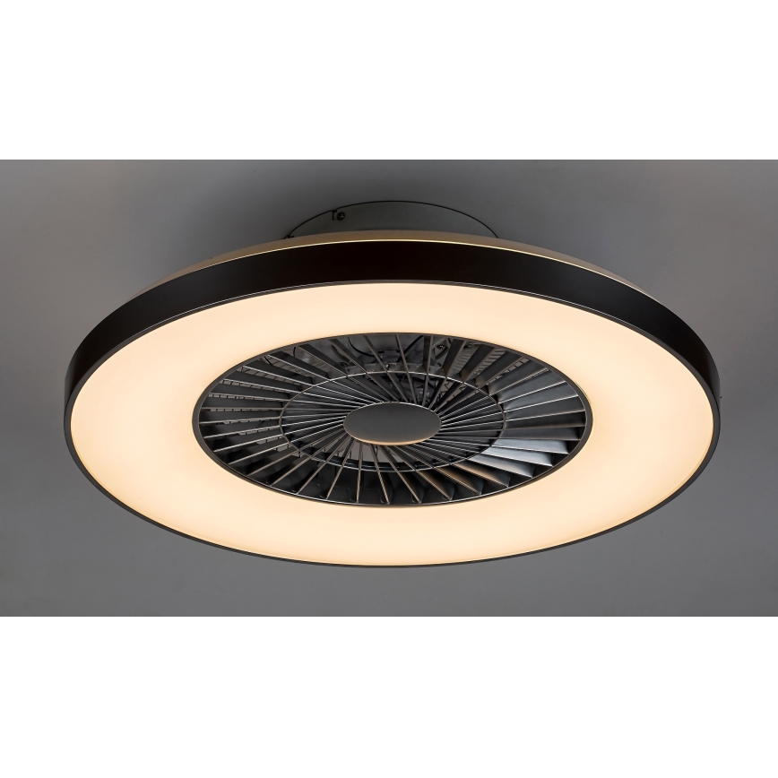 Rabalux - Plafonnier à intensité variable avec ventilateur LED/40W/230V 3000-6500K + télécommande