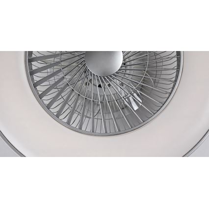 Rabalux - Plafonnier à intensité variable avec ventilateur LED/40W/230V + télécommande 3000-6500K