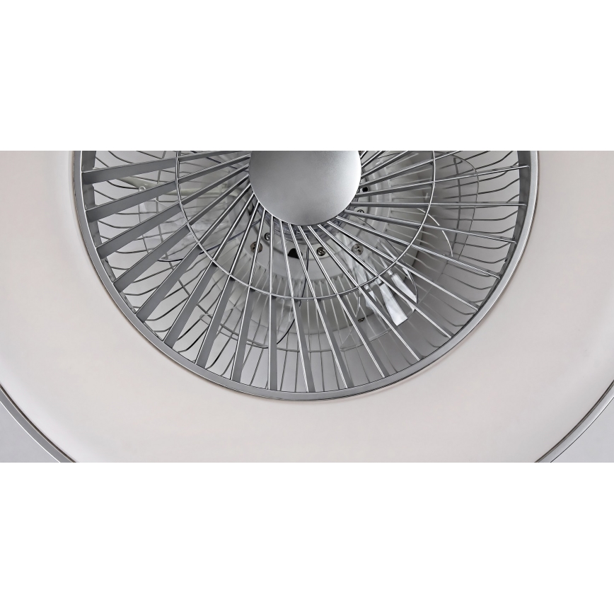 Rabalux - Plafonnier à intensité variable avec ventilateur LED/40W/230V 3000-6500K + télécommande