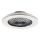 Rabalux - Plafonnier à intensité variable avec ventilateur LED/48W/230V 3000-6500K + Télécommande