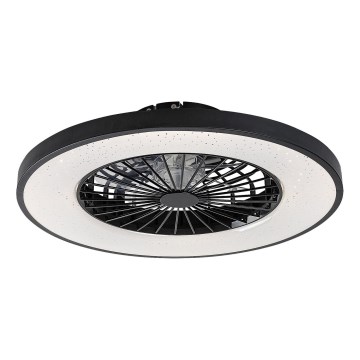 Rabalux - Plafonnier à intensité variable avec ventilateur LED/72W/230V 3000-6500K + Télécommande