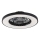 Rabalux - Plafonnier à intensité variable avec ventilateur LED/72W/230V 3000-6500K + Télécommande