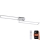 Rabalux - Plafonnier à intensité variable LED/40W/230V 2700-6500K Wi-Fi Tuya chrome mat + Télécommande 25x110 cm