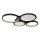 Rabalux - Plafonnier à intensité variable LED/40W/230V 3000-6500K + Télécommande