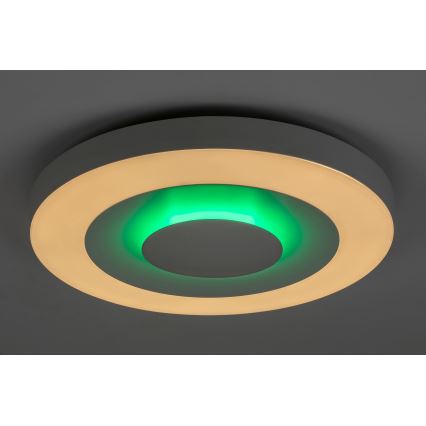 Rabalux - Plafonnier à intensité variable RGB LED/40W/230V 3000-6000K + télécommande