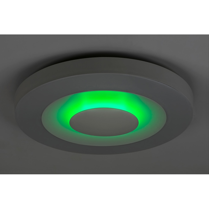 Rabalux - Plafonnier à intensité variable RGB LED/40W/230V 3000-6000K + télécommande