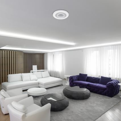 Rabalux - Plafonnier à intensité variable RGB LED/40W/230V 3000-6000K + télécommande