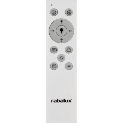 Rabalux - Plafonnier à intensité variable RGB LED/40W/230V 3000-6000K + télécommande