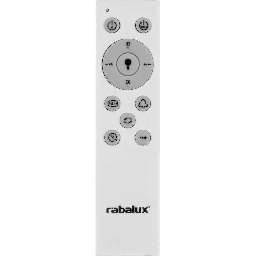 Rabalux - Plafonnier à intensité variable RGB LED/40W/230V 3000-6000K + télécommande