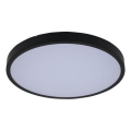 Rabalux - Plafonnier à intensité variable salle de bain LED/24W/230V 3000-6000K IP44 d. 35,5 cm noir + Télécommande