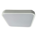 Rabalux - Plafonnier à intensité variable salle de bain LED/36W/230V 3000-6000K IP44 42x42 cm blanc + Télécommande