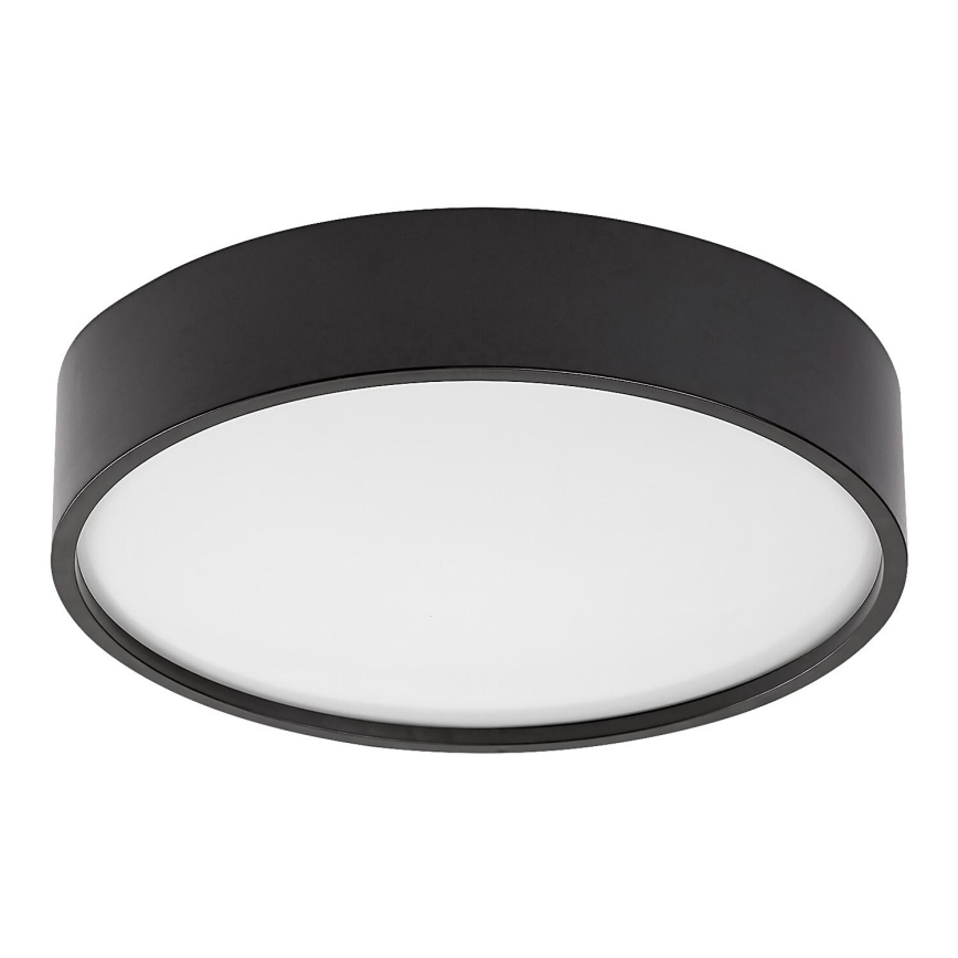 Rabalux - Plafonnier avec un détecteur LED/19W/230V IP44 4000K diam. 28,5 cm noir