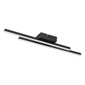 Rabalux - Plafonnier LED 12 W / 230 V / 3000 K noir