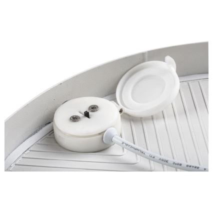 Rabalux - Plafonnier LED/24W/230V 2800-6000K IP44 blanc Ø 30 cm