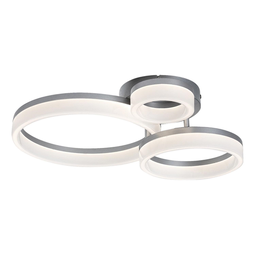 Rabalux - Plafonnier LED/24W/230V 3000/4000/6500K 38x51 cm chrome mat