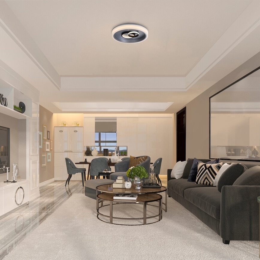 Rabalux - Plafonnier LED 40 W/230 V, rond, diamètre 50 cm