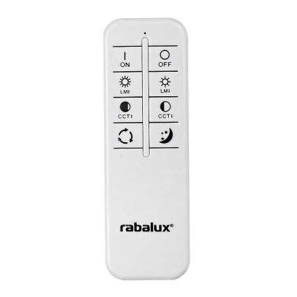 Rabalux - Plafonnier LED dimmable LED/47W/230V 3000-6000K + télécommande Ø 48 cm