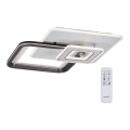 Rabalux - Plafonnier LED dimmable en saillie LED/48W/230V 3000K/4000K/6000K + télécommande 49,5x49,5 cm