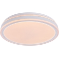 Rabalux - Plafonnier LED dimmable LED/23W/230V 3000-6500K Ø 38,5 cm blanc + télécommande