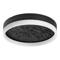 Rabalux - Plafonnier LED dimmable LED/24W/230V 3000-6500K Ø 40 cm noir + télécommande