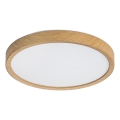 Rabalux - Plafonnier LED pour salle de bains, 18 W, 230 V, 3000/4000/6000 K, Ø 29 cm, IP44, beige