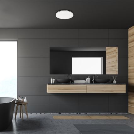 Rabalux - Plafonnier LED pour salle de bains LED/20W/230V IP44 Ø 29 cm