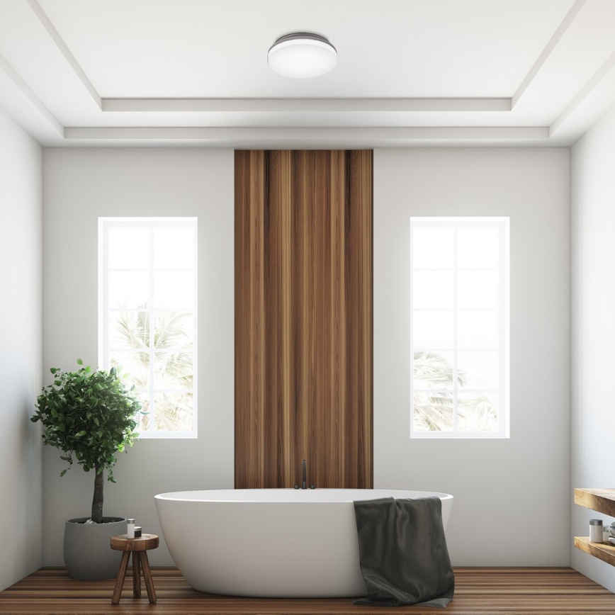 Rabalux - Plafonnier LED pour salle de bains LED/18W/230V IP54 3000K/4000K/6000K Ø 22 cm