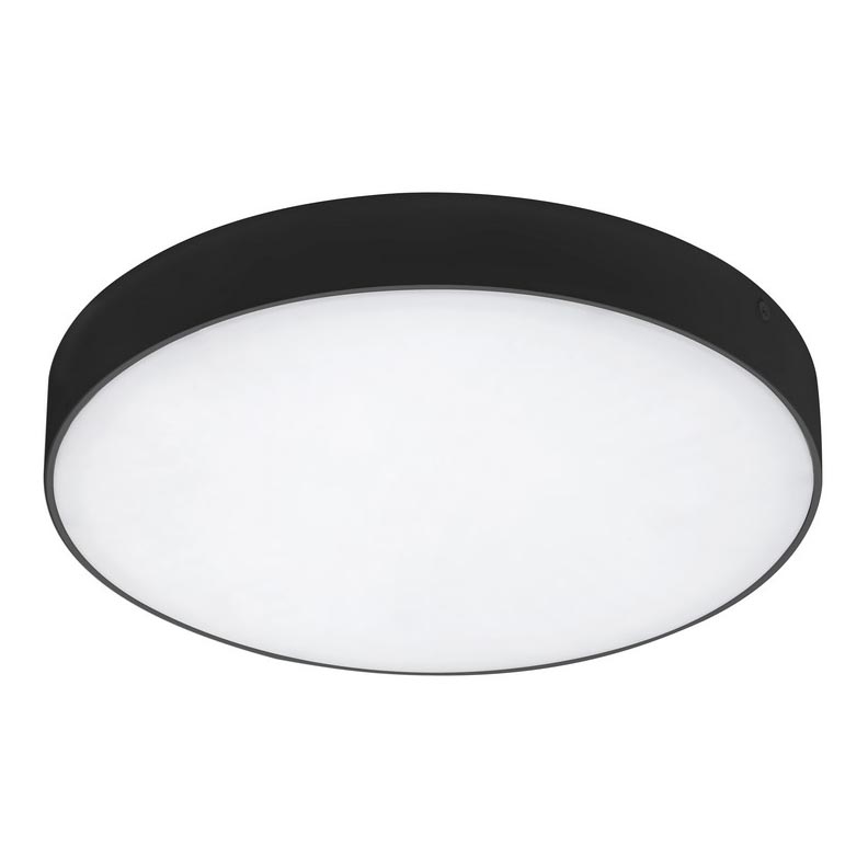 Rabalux - Plafonnier LED pour salle de bains LED/24W/230V 2800K/4000K/6000K IP44 noir Ø 30 cm