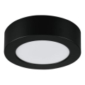 Rabalux - Plafonnier LED pour salle de bains LED/7W/230V Ø 12 cm IP44 noir