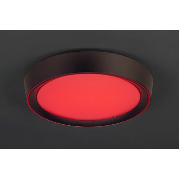 Rabalux - Plafonnier LED RGB à intensité variable LED/24W/230V + télécommande 3000-6000K