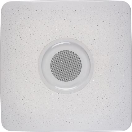 Rabalux - Plafonnier LED RVB avec haut-parleur à intensité variable LED/18W/230V 3000-6000K Bluetooth+ télécommande