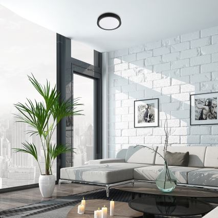 Rabalux - Plafonnier LED RGB dimmable avec capteur LED/28W/230V 2700-5000K Ø 36 cm + télécommande