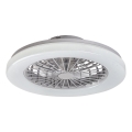 Rabalux - Plafonnier LED RGB dimmable avec ventilateur LED/48W/230V 3000-6500K + télécommande