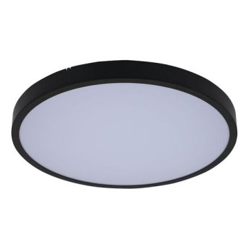 Rabalux - Plafonnier salle de bain LED/24W/230V 3000/4000/6000K IP44 d. 35,5 cm noir